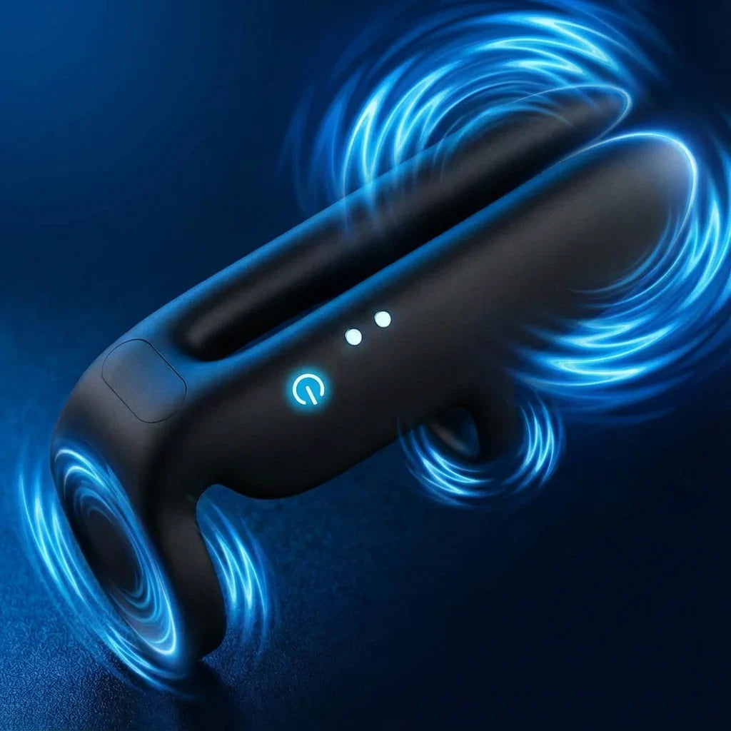 Anel Peniano Vibratório Titan - 10 Modos de Vibrações Poderosas