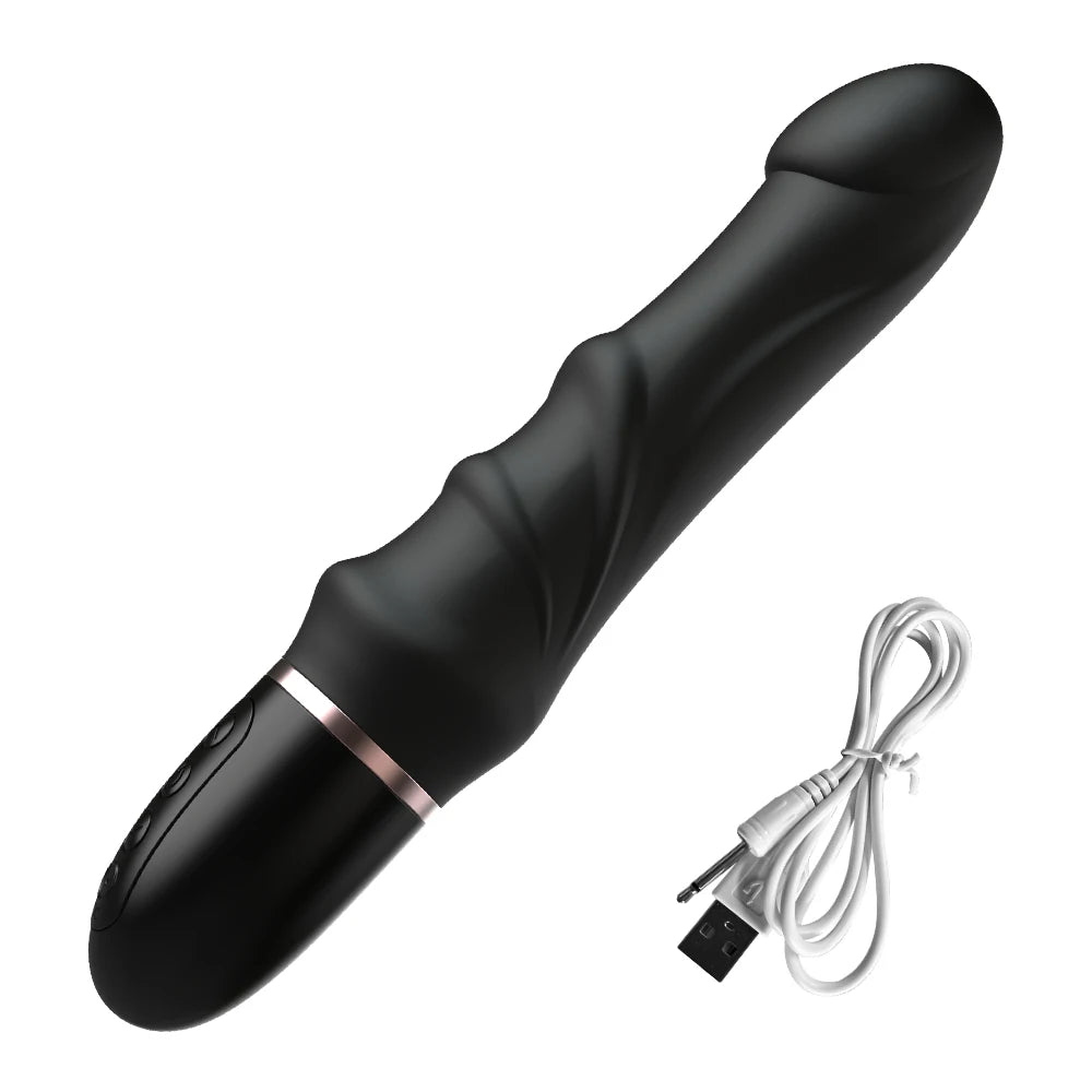 Massageador e Masturbador Feminino - Huge Dildo Vibrador