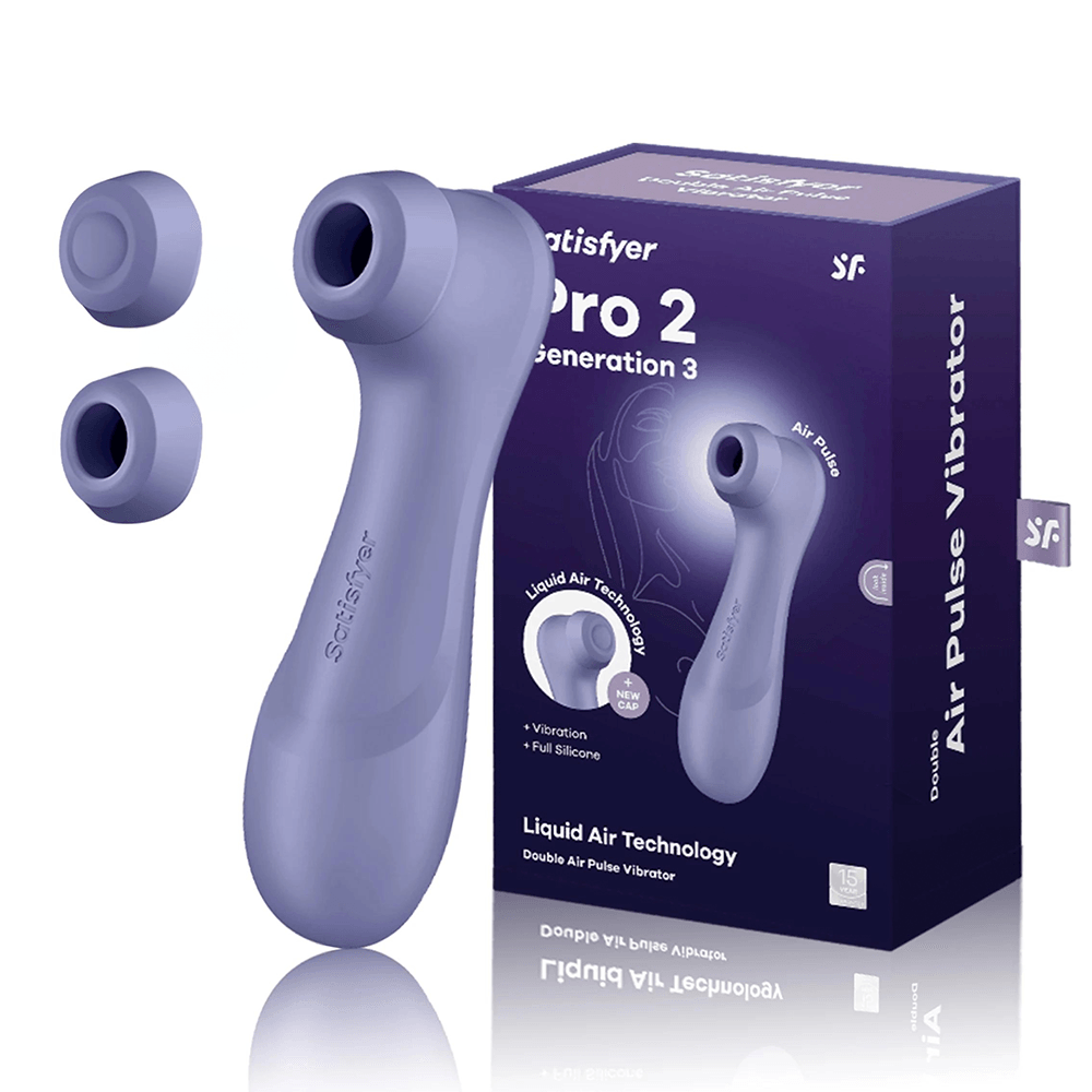 Satisfyer Pro 2 Generation 3 - Sugador de Clitóris Completo com Tecnologia Air Pulse e Liquid Air