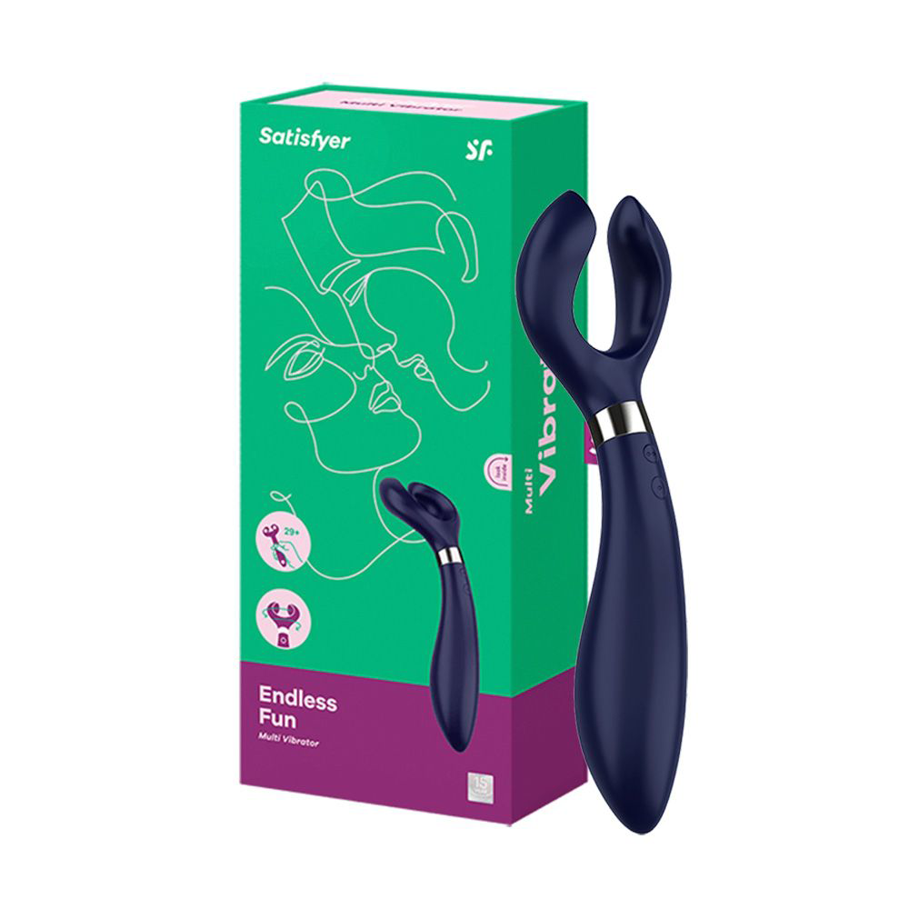 Vibrador Satisfyer Endless Fun - 33 modos de utilização + 100 modos de vibração