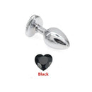 Plug Anal Luxo com Joia - Libertina Sex Shop - acessórios, anal, mulheres, plug, Plug Anal - Sex Shop Vibradores