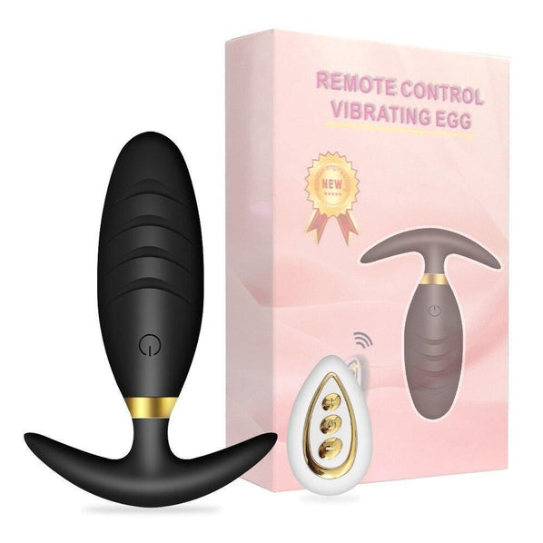 Plug Anal Vibratório c/ Controle Remoto 10 Velocidades - Libertina Sex Shop - bluetooth, casais, controle, maisvendidos, mulheres, Plug Anal, vibrador - Sex Shop Vibradores