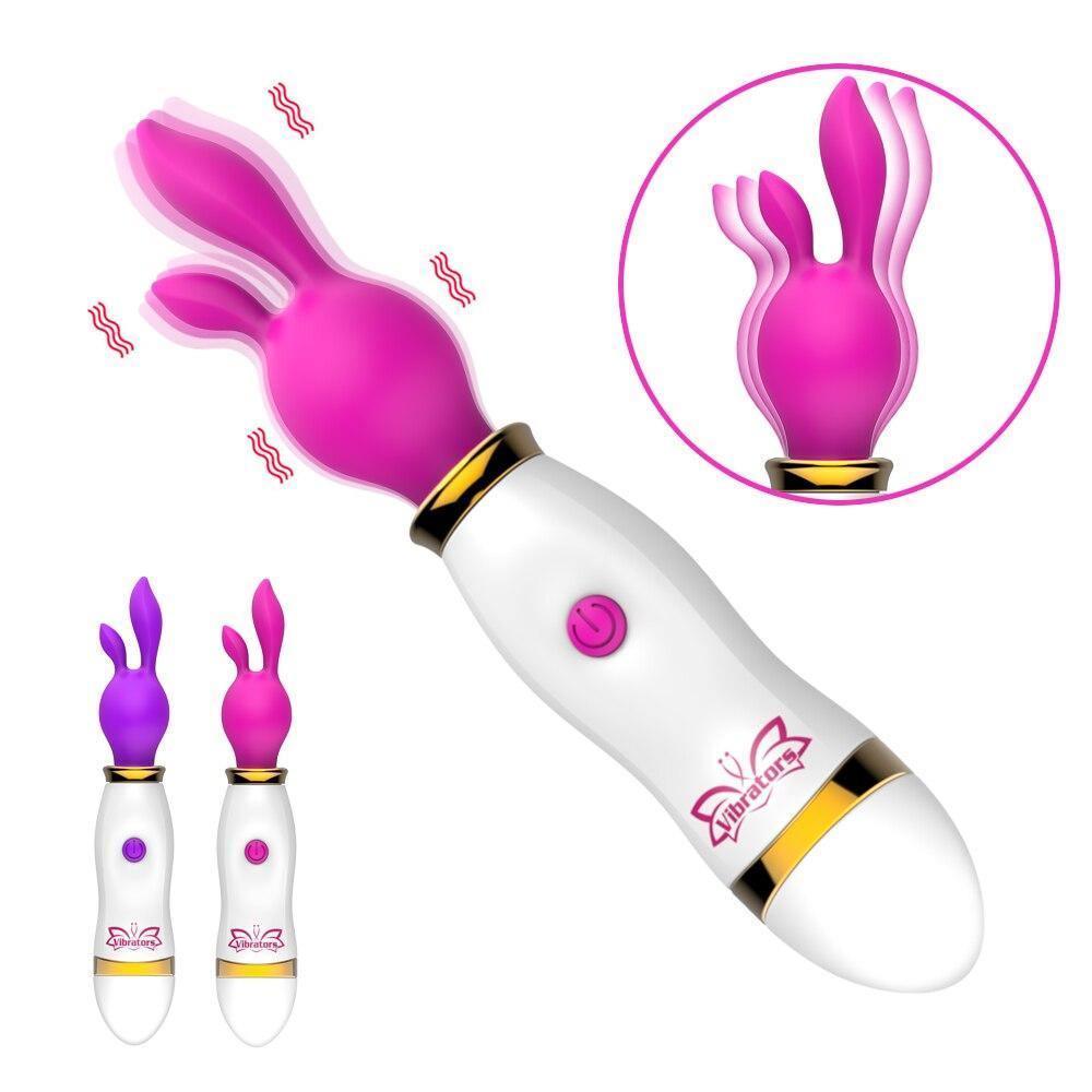 Rabbit Vibrador c/ 2 Pontas Estimulador Feminino - Libertina Sex Shop - mulheres, vibrador - Sex Shop Vibradores