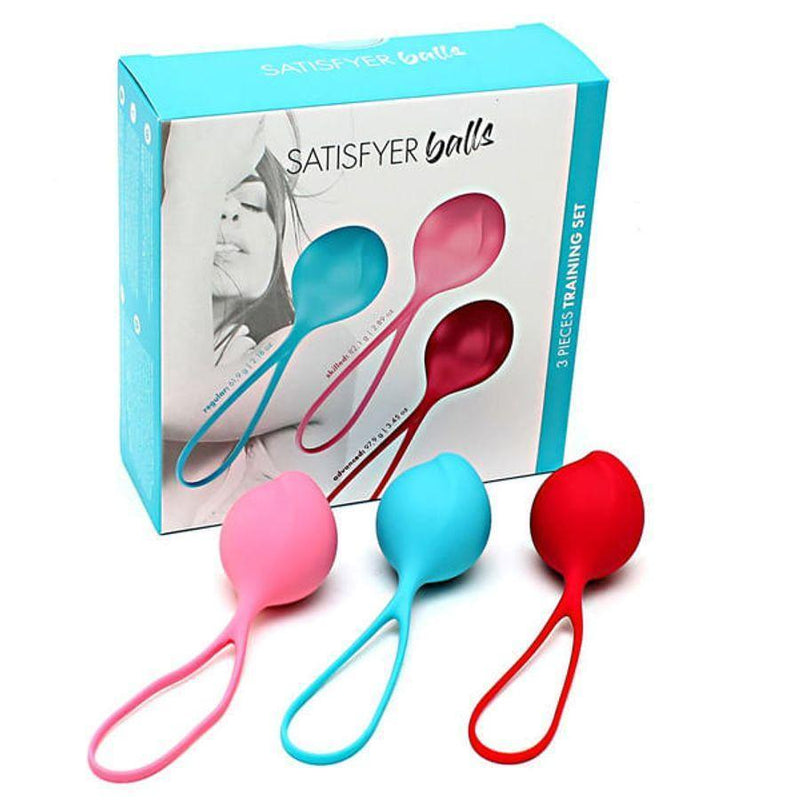 Satisfyer Balls - Bolas de Pompoarismo - Libertina Sex Shop - bolas de pompoarismo, mulher, pompoarismo, satisfyer - Sex Shop Vibradores