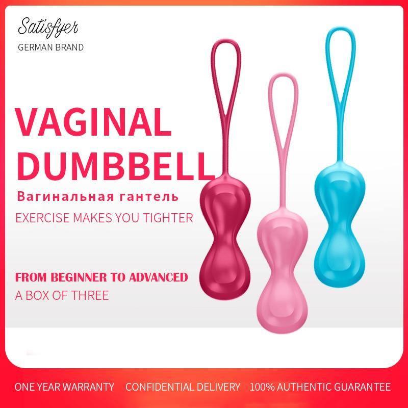 Satisfyer Balls - Bolas de Pompoarismo - Libertina Sex Shop - bolas de pompoarismo, mulher, pompoarismo, satisfyer - Sex Shop Vibradores