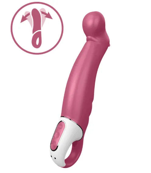 Satisfyer Petting Hippo - Massageador e Vibrador de Ponto G - Libertina Sex Shop - satisfyer, satisfyer consolo, satisfyer vibrador, Vibrador Feminino, vibrador penetração, vibrador ponto g, vibrador satisfyer - Sex Shop Vibradores