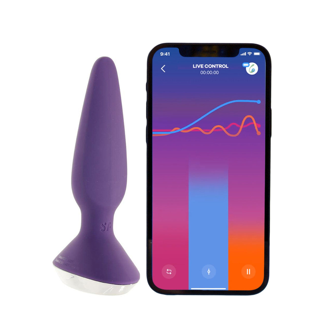 Satisfyer Plug Ilicious 1 - Plug Anal com Vibrações & Controle Remoto via Bluetooth