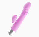 Sense Pleasure - Vibrador Rabbit Vai e Vem Ponto G e Simulador de Sexo Oral Clitóris - Libertina Sex Shop - aquecimento, blackfriday22, maisvendidos, mulheres, rabbit, simulador, vibrador, Vibrador Feminino Rabbit - Sex Shop Vibradores