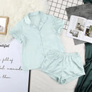 Sexy Doll Comfort | Conjunto em Cetim - Libertina Sex Shop - kit pijama feminino, pijama cetim, pijama de cetim, pijama feminino, vestuario - Sex Shop Vibradores