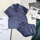 Sexy Doll Comfort | Conjunto em Cetim - Libertina Sex Shop - kit pijama feminino, pijama cetim, pijama de cetim, pijama feminino, vestuario - Sex Shop Vibradores