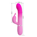 Na mão: o silicone macio e as esferas brilhantes