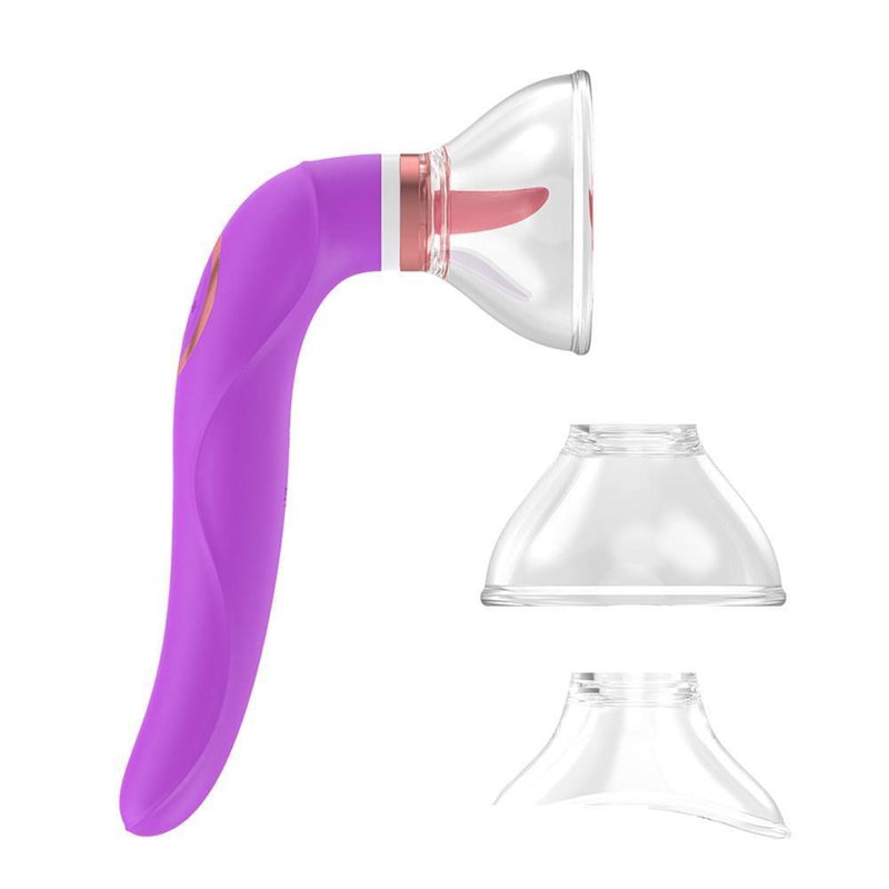 Simulador de Sexo Oral com Língua e Ventosa - Libertina Sex Shop - mulheres, simulador, sugador - Sex Shop Vibradores