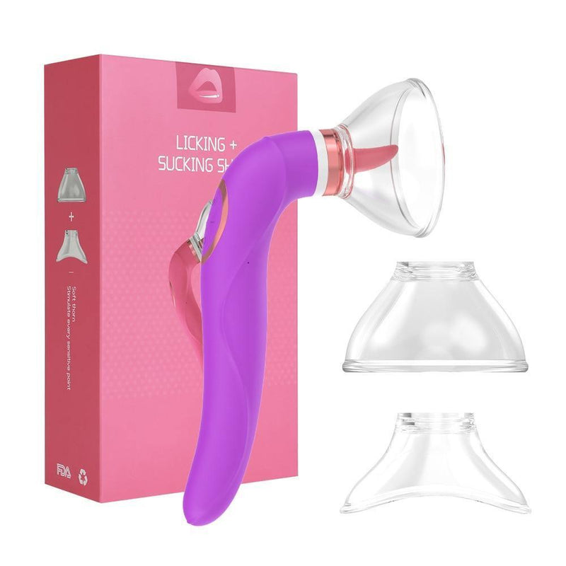 Simulador de Sexo Oral com Língua e Ventosa - Libertina Sex Shop - mulheres, simulador, sugador - Sex Shop Vibradores