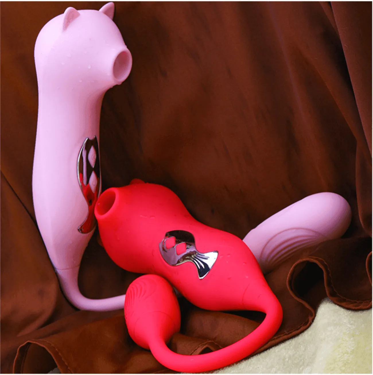 Sugador de Clitóris e Vibrador Bullet de Ponto G - CatLoving - Libertina Sex Shop - lançamento, ssugador de clitoris, sugador, vibrador, vibrador bullet, vibrador com controle remoto, vibrador de clitóris, vibrador fem, Vibrador Feminino, vibrador sugador - Sex Shop Vibradores