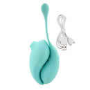 Vibrador & Sugador de Clitóris 2 em 1 - Ovo Olo - Libertina Sex Shop - lançamento, o que é sugador de clitóris, sugador de clitóris, vibrador, vibrador discreto, vibrador feminino - Sex Shop Vibradores