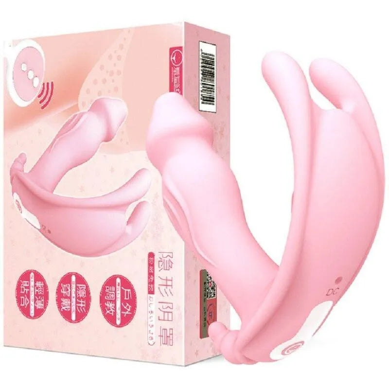 Vibrador Borboleta - Vibrações de Clitóris e Ponto G - Libertina Sex Shop - aquecimento, casais, mulheres, vibrador, vibrador borboleta, vibrador butterfly, vibrador de calcinha, vibrador de clitóris, vibrador de ponto g, Vibrador Feminino - Sex Shop Vibradores