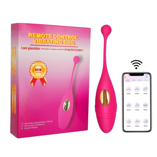 Vibrador Bullet EGG 2.0 Estimulador de Ponto G com Controle via Bluetooth - Libertina Sex Shop - apenasbluetooth, blackfriday22, bluetooth, casais, mulheres, vibrador, vibrador com controle remoto, vibrador de ponto g - Sex Shop Vibradores