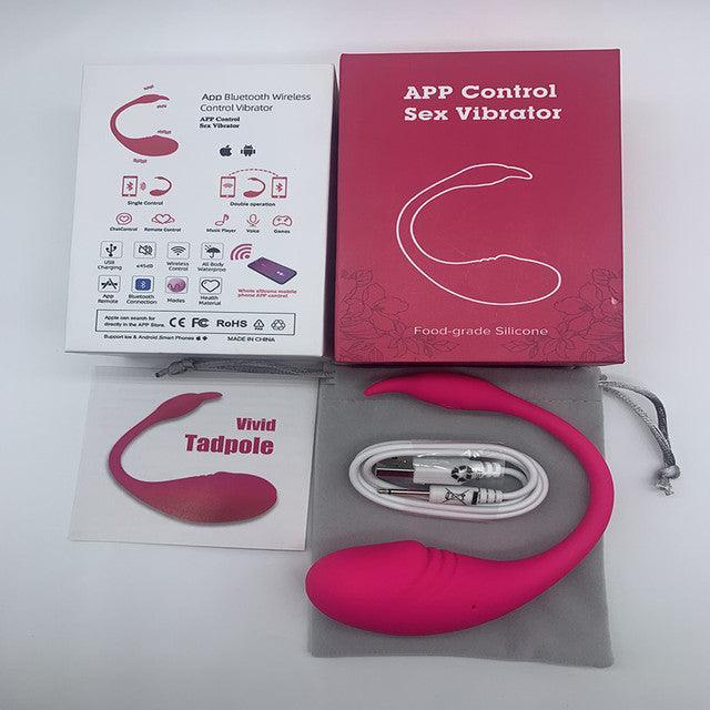 Vibrador com Controle por Aplicativo Sem Limites de Distância - Vivid - Promo - Libertina Sex Shop - black friday - Sex Shop Vibradores