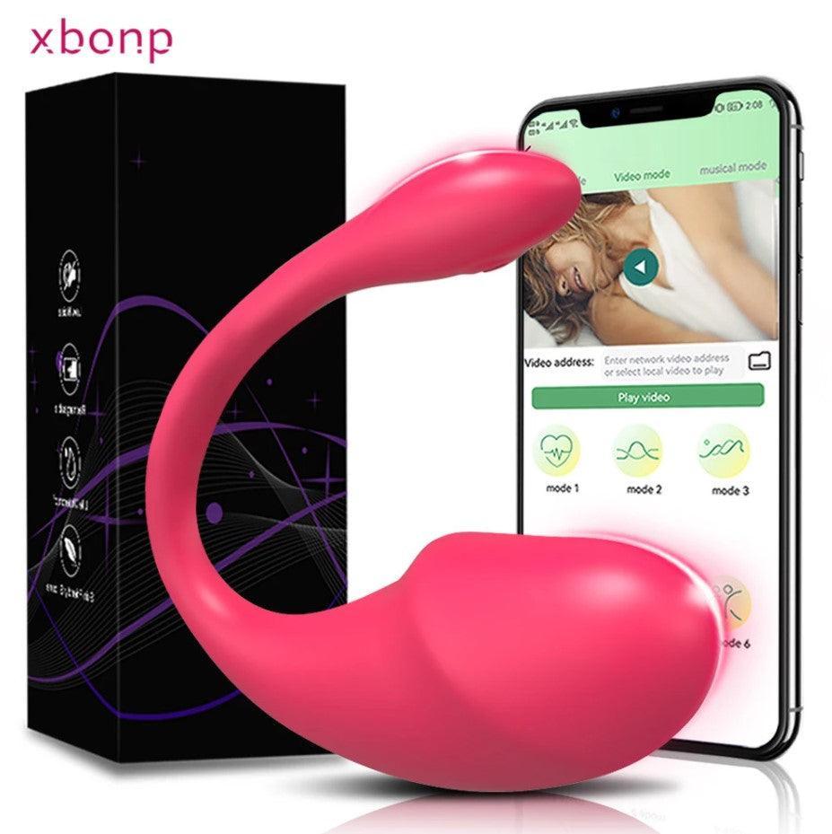 Vibrador com Controle Remoto a Distância e Função Vídeo - LolaPremium