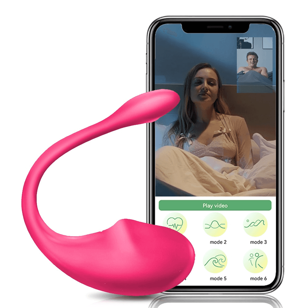 Vibrador com App e Modo de vídeo - Libertina Sex Shop - controle por app, vibrador, vibrador com controle a distância, vibrador com duas pontas, vibrador de clitóris, vibrador de mulher, vibrador discreto, Vibrador Feminino, vibrador mulher, vibrador para casais, vibrador para mulher, vibrador para mulheres, vibrador para o clitóris, vibrador pequeno - Sex Shop Vibradores