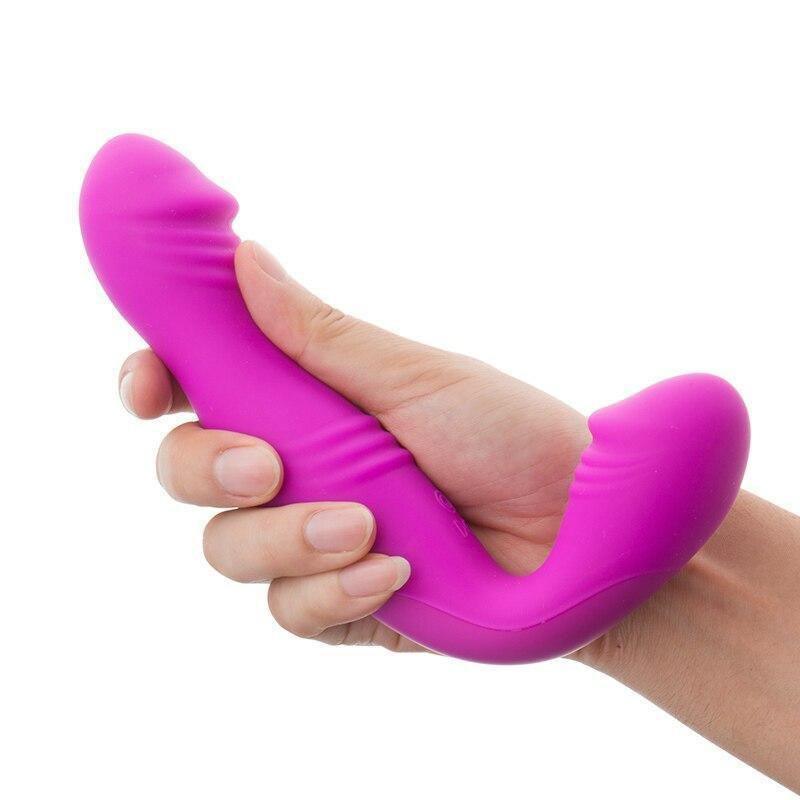 Vibrador com Duas Pontas para Mulheres, Strapless Cinta Peniana sem Alça - TwoLoves - Libertina Sex Shop - casais, consolo, lgbt, mulheres, Strapless, vibrador, Vibrador Feminino - Sex Shop Vibradores