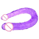 Vibrador Consolo Duplo para Lésbicas - 2Caps - Libertina Sex Shop - consolo duplo, consolo duplo para lesbicas, dildo, dildo com duas cabeças, dildo de borracha, penis de borracha, penis de borracha com duas cabeças - Sex Shop Vibradores
