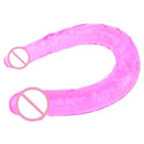 Vibrador Consolo Duplo para Lésbicas - 2Caps - Libertina Sex Shop - consolo duplo, consolo duplo para lesbicas, dildo, dildo com duas cabeças, dildo de borracha, penis de borracha, penis de borracha com duas cabeças - Sex Shop Vibradores