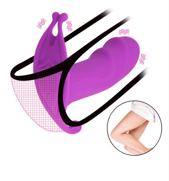 Vibrador de Calcinha para Clitóris, Ponto G e Ânus com Controle Remoto a Distância - Vibra Love - Libertina Sex Shop - best, calcinha vibratória, casais, controle, estimuladorclitoris, maisvendidos, mulheres, vibrador, vibrador com controle, vibrador com controle remoto, Vibrador Feminino - Sex Shop Vibradores