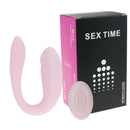 Vibrador de Casais com Estimulador de Ponto G & Sugador de Clitóris - Sex Time - Libertina Sex Shop - casais, formatou, lançamento, sugador de clitóris, vibrador com controle a distância, vibrador com controle wirelles, vibrador de casal, vibrador de controle remoto, vibrador feminino, vibrador para casais - Sex Shop Vibradores