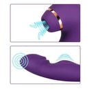 Vibrador de Ponto G com Sugador de Clitóris - Vasana - Libertina Sex Shop - Libertina Sex Shop 