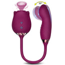 Vibrador de Rosa com Sugador de Clitóris & Estimulador de Ponto G - RoseNuo
