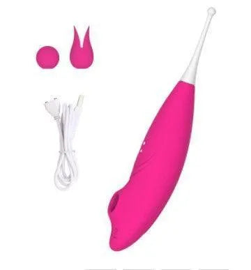 Vibrador e Sugador de Clitóris com 10 Níveis- MagicSense - Libertina Sex Shop - estimulador de clitóris, estimuladorclitoris, sugador de clitóris, vibrador, vibrador de clitóris, vibrador feminino, vibrador para o clitóris - Sex Shop Vibradores
