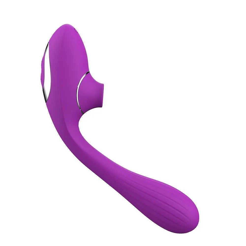 Vibrador e Sugador - DINA NVTOYS - Libertina Sex Shop - blackfriday22, lançamento, mulheres, sugador, vibrador - Sex Shop Vibradores