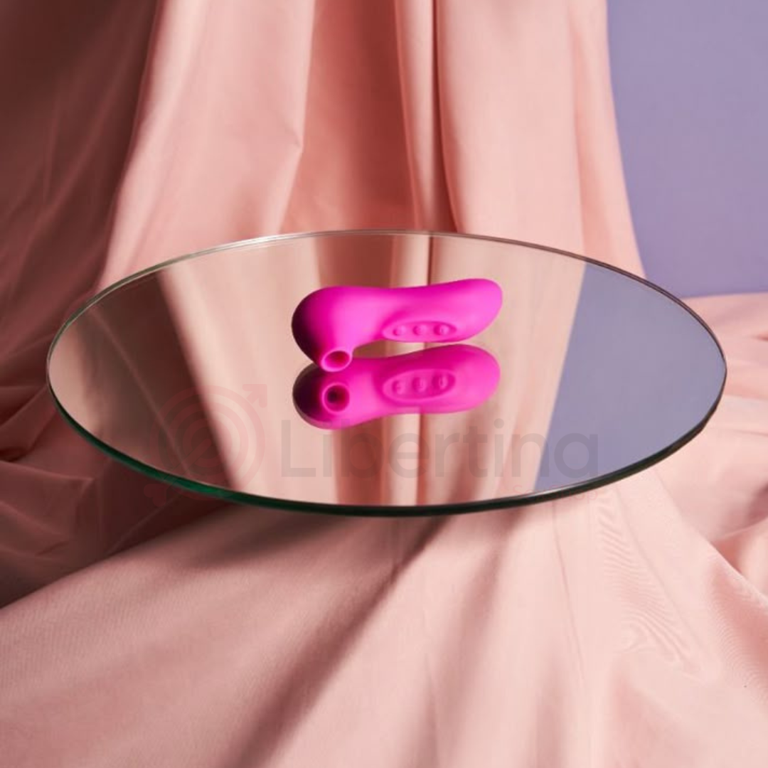 Vibrador e Sugador Massageador de Clitóris - Vibrador Golfinho Pro - Libertina Sex Shop - blackfriday22, maisvendidos, mulheres, sugador, sugador clitoriano, sugador de clitóris, vibrador feminino - Sex Shop Vibradores