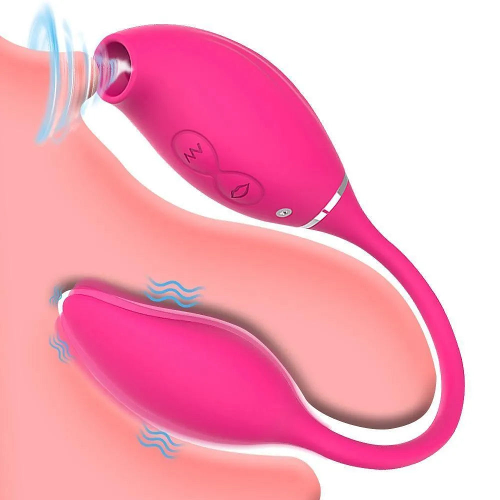 Vibrador Feminino 2 em 1 Estimulador de Ponto G e Sugador de Clitóris - Sexsoho - Libertina Sex Shop - 6 vibradores casal, blackfriday22, estimuladorclitoris, lançamento, maisvendidos, Masturbador Feminino, mulheres, simulador, simulador de sexo oral, sugador, sugador clitoriano, sugador de clitóris, vibrador, vibrador com sugador, vibrador de clitóris, vibrador em u, Vibrador Feminino, vibrador sugador - Sex Shop Vibradores
