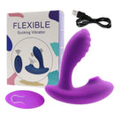 Vibrador Feminino com Sugador de Clitóris & 10 Níveis de Intensidades -Sexho - Libertina Sex Shop - controle, controle remoto, lançamento, mulheres, sugador, sugador de clitóris, vibrador, vibrador com controle, vibrador com controle remoto, vibrador de ponto g, vibrador feminino, vibrador sugador de clitóris - Sex Shop Vibradores
