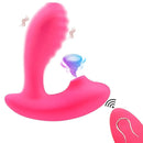 Vibrador Feminino com Sugador de Clitóris & 10 Níveis de Intensidades -Sexho - Libertina Sex Shop - controle, controle remoto, lançamento, mulheres, sugador, sugador de clitóris, vibrador, vibrador com controle, vibrador com controle remoto, vibrador de ponto g, vibrador feminino, vibrador sugador de clitóris - Sex Shop Vibradores