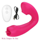 Vibrador Feminino com Sugador de Clitóris e Simulador de Sexo Oral c/ Controle Remoto - Libertina Sex Shop - bluetooth, casais, controle, maisvendidos, mulheres, sugador, vibrador - Sex Shop Vibradores