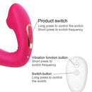 Vibrador Feminino com Sugador de Clitóris e Simulador de Sexo Oral c/ Controle Remoto - Libertina Sex Shop - bluetooth, casais, controle, maisvendidos, mulheres, sugador, vibrador - Sex Shop Vibradores