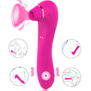 Vibrador Feminino de Ponto G & Sugador de Clitóris Multi Velocidades - Libertina Sex Shop - Libertina Sex Shop 