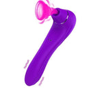 Vibrador Feminino de Ponto G & Sugador de Clitóris Multi Velocidades - Libertina Sex Shop - Libertina Sex Shop 