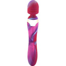 Vibrador Feminino Duplo Varinha Mágica e Consolo - MagicMic - Libertina Sex Shop - consolo, consolo vibratório, lançamento, massageador de clitóris, varinha mágica, vibrador - Sex Shop Vibradores