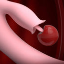 Vibrador Feminino Rabbit com Estimulação de Ponto G e Língua Vibratória - Orion - Libertina Sex Shop - vibrador de clitóris, Vibrador Feminino, Vibrador Feminino Rabbit, vibrador rabbit - Sex Shop Vibradores