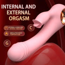 Vibrador Feminino Rabbit com Estimulação de Ponto G e Língua Vibratória - Orion - Libertina Sex Shop - vibrador de clitóris, Vibrador Feminino, Vibrador Feminino Rabbit, vibrador rabbit - Sex Shop Vibradores