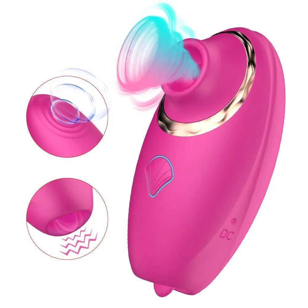 Vibrador Feminino Sugador de Clitóris & Simulador de Sexo Oral com Linguinha - Sexwell - Libertina Sex Shop - blackfriday22, estimuladorclitoris, lançamento, maisvendidos, mulheres, sugador, sugador de clitóris, Vibrador Feminino - Sex Shop Vibradores