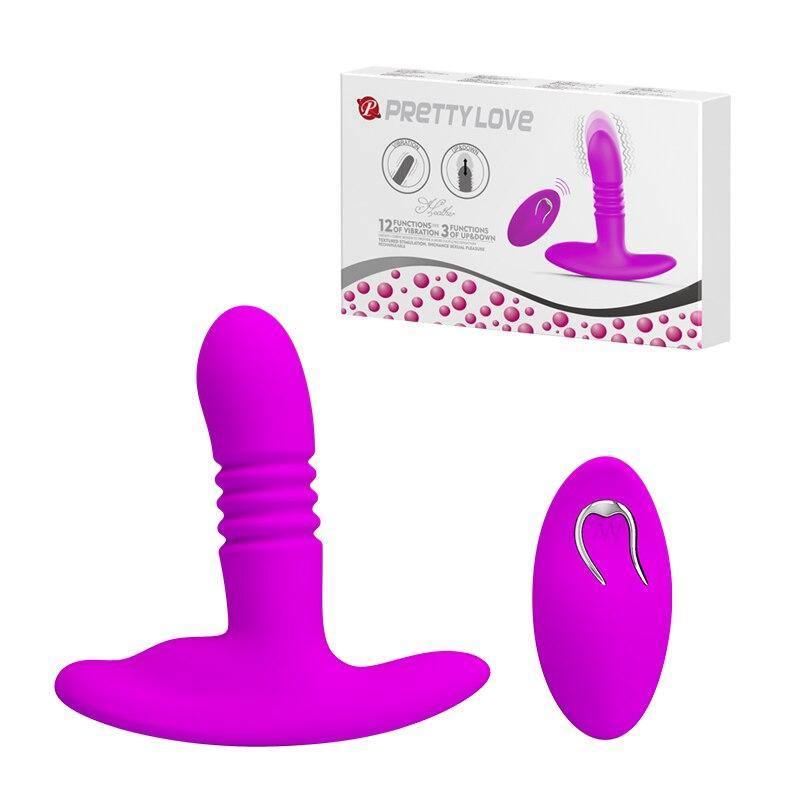 Vibrador Plug Anal Vai Vem - Pretty Love - Libertina Sex Shop - lançamento, Plug Anal - Sex Shop Vibradores