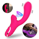 Vibrador Rabbit com Sugador de Clitóris Simultâneo 20 Níveis - Libertina Sex Shop - mulheres, rabbit, sugador, sugador clitoriano, sugador de clitóris, vibrador, vibrador com sugador, Vibrador Feminino, Vibrador Feminino Rabbit - Sex Shop Vibradores
