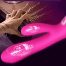 Vibrador Rabbit de Ponto G e Clitóris, Aquecimento e Multi Velocidades - Mr Rabbit - Libertina Sex Shop - aquecimento, estimuladorclitoris, maisvendidos, mulheres, rabbit, vibrador, vibrador de ponto g - Sex Shop Vibradores