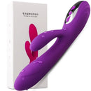 Vibrador Rabbit de Ponto G e Clitóris, Aquecimento e Multi Velocidades - Mr Rabbit - Libertina Sex Shop - aquecimento, estimuladorclitoris, maisvendidos, mulheres, rabbit, vibrador, vibrador de ponto g - Sex Shop Vibradores