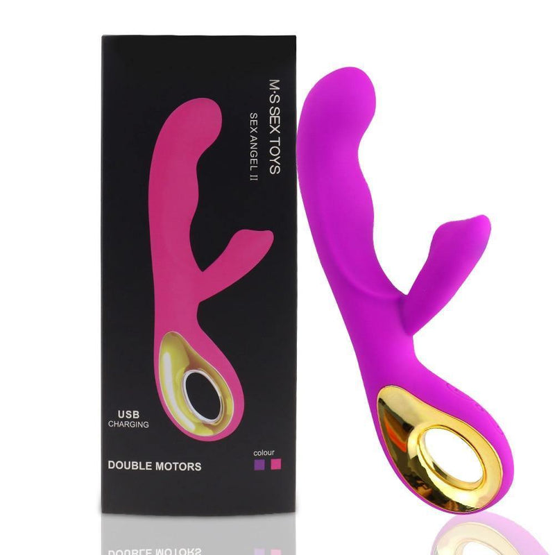 Vibrador Rabbit Multi Estimulador Feminino - Sex Angel - Libertina Sex Shop - lançamento - Sex Shop Vibradores